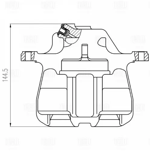 Суппорт тормозной TRIALLI CF 800736