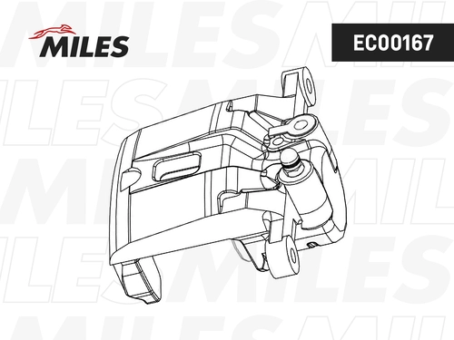 Суппорт тормозной EC00167 MILES