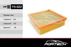 Фильтр воздушный FORTECH FA022