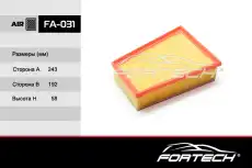 Фильтр воздушный FORTECH FA031