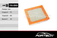 Фильтр воздушный FORTECH FA053