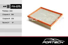Фильтр воздушный FORTECH FA075