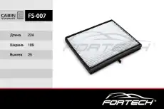 Салонный фильтр FORTECH FS007