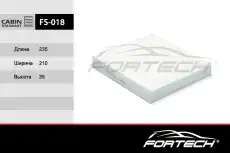 Салонный фильтр FORTECH FS018