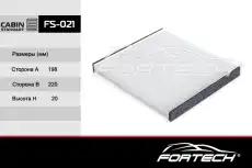 Салонный фильтр FORTECH FS021