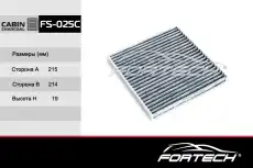 Салонный фильтр FORTECH FS025C