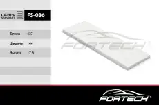 Салонный фильтр FORTECH FS036