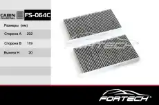 Салонный фильтр FORTECH FS064C