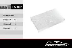 Салонный фильтр FORTECH FS097