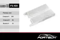 Салонный фильтр FORTECH FS103 CITROEN BERLINGO
