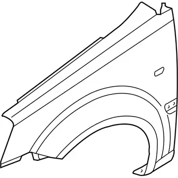 Крыло HYUNDAI / KIA 663111G300
