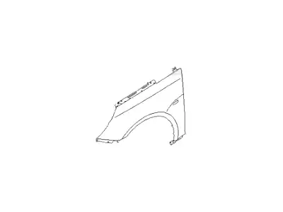 Крыло HYUNDAI / KIA 663113S000