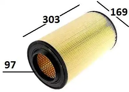 Фильтр воздушный JS ASAKASHI A0471