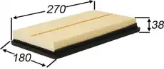 Фильтр воздушный JS ASAKASHI A1521