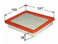 Фильтр воздушный JS ASAKASHI A9302