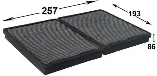 Салонный фильтр JS ASAKASHI AC0004CSET BMW E39 all95>