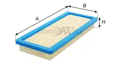 Фильтр воздушный GOODWILL AG 293