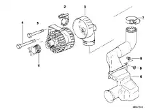 Регулятор !VALEO \BMW 3' E46, 5' E39, 7' E38, X5 E53, Z3 E36 12 31 1 713 839