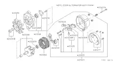 Регулятор генератора 2323012G01 NISSAN