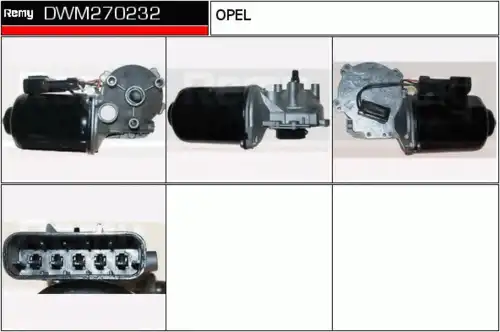 Двигатель стеклоочистителя DWM270232 DELCO REMY