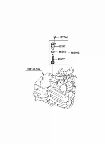 ДАТЧИК СКОРОСТИ 43630-24300 HYUNDAI
