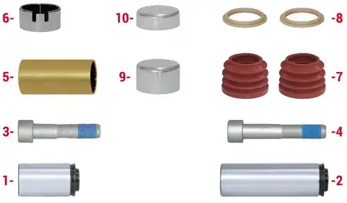 Ремкомплект Суппорта K-3748 SPPAUTO