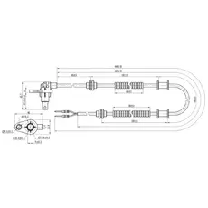 Датчик ABS FEBEST 14606-003