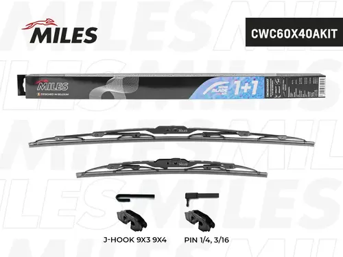 Щетка стеклоочистителя CWC60X40AKIT MILES