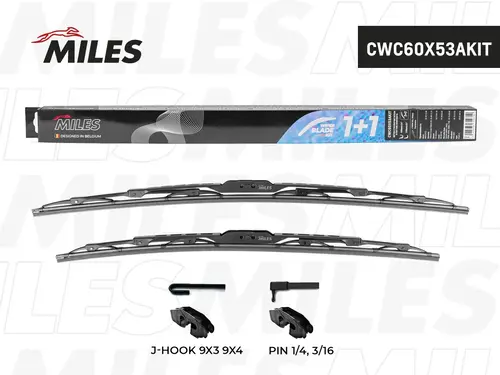 Щетка стеклоочистителя CWC60X53AKIT MILES
