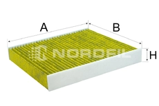 Салонный фильтр NORDFIL CN1035TB
