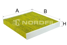 Салонный фильтр NORDFIL CN1204TB