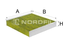 Салонный фильтр NORDFIL CN1303TB