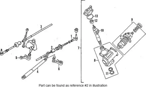 Рулевая тяга ISUZU 8-94217-221-3