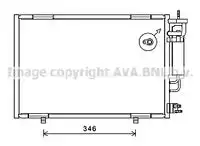Радиатор кондиционера (конденсатор) AVA FD5490D