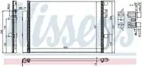 Радиатор кондиционера (конденсатор) NISSENS 940389