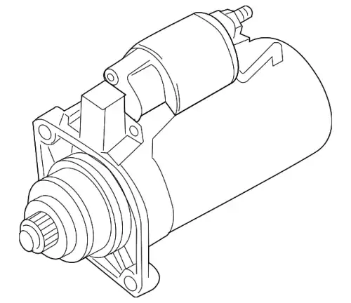 Стартер VAG 02M911024X