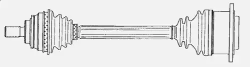 привод левый Audi 301281 LOBRO