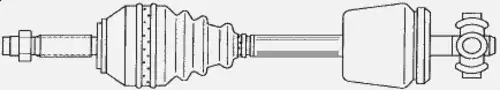 привод левый Ren 302900 LOBRO