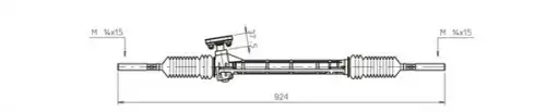 Рулевая тяга GENERAL RICAMBI RE4005