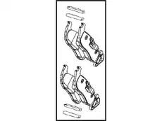 колодки дисковые торм. задн. Jeep 5080871AA