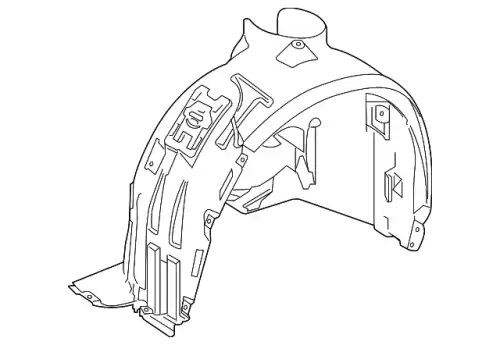 Подкрылок MB 156 690 02 30