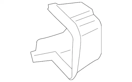 НАКЛАДКА БАМПЕРА 222 885 04 23 MB