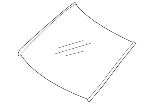 Стекло лобовое 164 670 02 00 MB