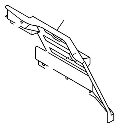 Подкрылок ISUZU 8970487283