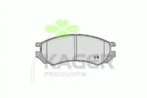 Тормозные колодки дисковые KAGER 35-0022