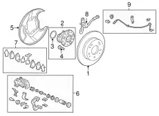 Тормозной диск HONDA 42510-SNE-A00
