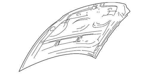 Капот XL7Z-16612-AA FORD