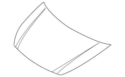 Капот 66400-4D010 KIA