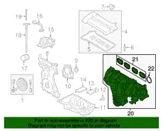 Коллектор впускной в сборе 5L8Z-9424-A FORD