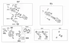 Тормозные колодки дисковые HYUNDAI / KIA 58302-2LA31